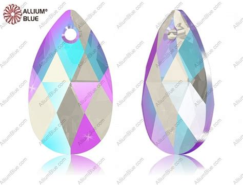 【スワロフスキー6106】1粒 Pear Shaped ペンダント 22mm ライト・サファイアー シマー 211s ビジュー・クリスタル Alliumbluejp 通販｜creema