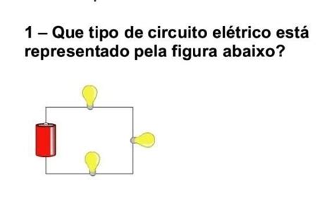 Que Tipo De Circuito El Trico Est Representado Pela Figura Abaixo A