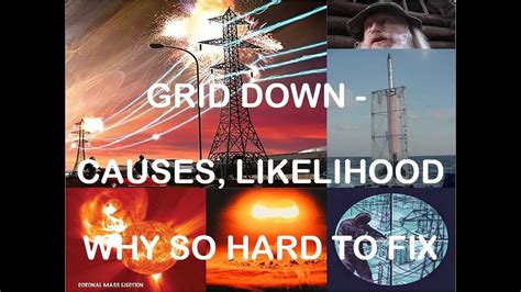 Power Grid Down Causes Likelihood Why So Hard To Fix Youtube