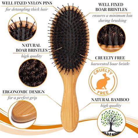 Best Wooden Hair Brush - Makeup Foundry