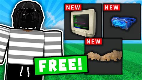 Get These Exclusive Roblox Items For Free Now Youtube