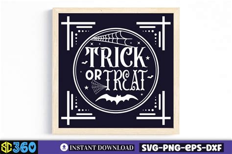 Vintage Halloween Sign Svg Bundle Farmhouse Halloween Bundl