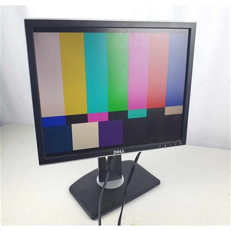 Dell 1907FPt 19 Fullscreen LCD Monitor Silver With Stand Computer