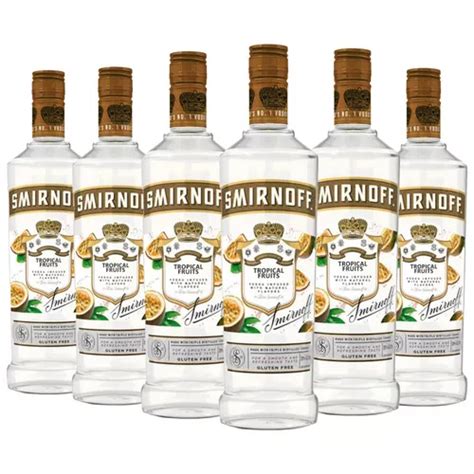 Vodka Smirnoff Saborizado Tropical Fruits Pack X Unidades