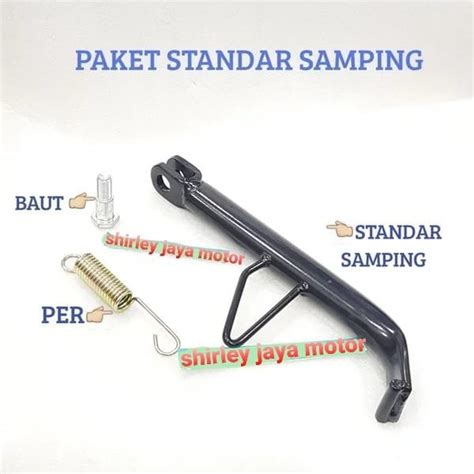 Jual STANDAR SAMPING BAUT DAN PER STANDAR 1 SUPRA X SUPRA FIT OLD NEW