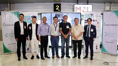 Converge Powers Naia T Airport Withpure Fiber Internet Connectivity