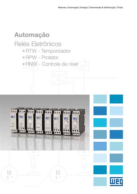 Pdf Weg Reles Temporizadores Protetores E De Nivel Catalogo