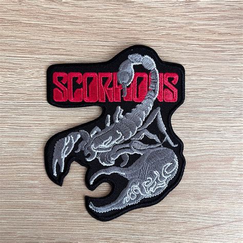 Scorpions Patch Rock Music Patch Sew Or Iron On Embroidered Patch