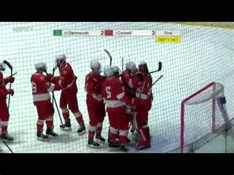 Highlights Cornell Men S Ice Hockey Vs Dartmouth 1 24 20 YouTube