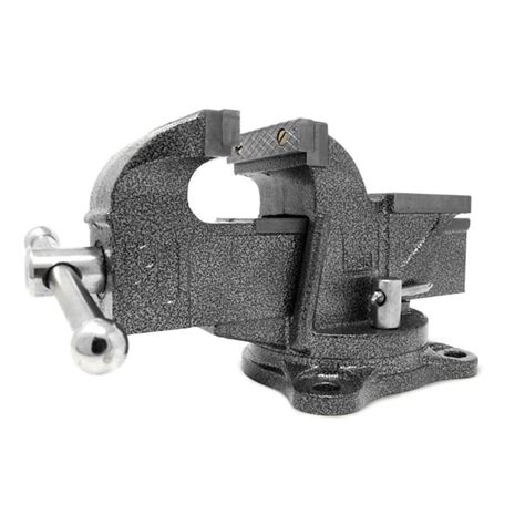 WEN 3 In Heavy Duty Cast Iron Bench Vise With Swivel Base BV453 The