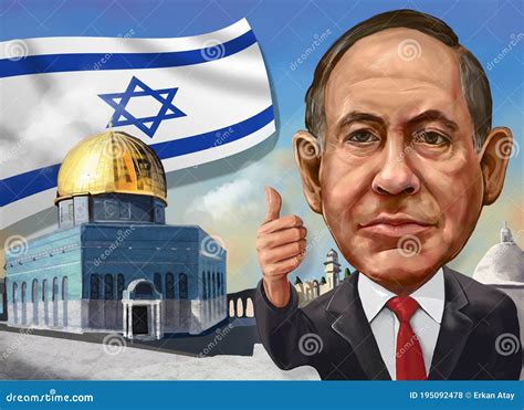 Jerusalem On Israeli Map Royalty-Free Cartoon | CartoonDealer.com #3131045