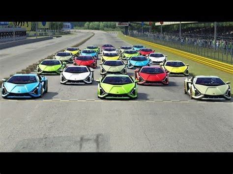 Ferrari Sf Stradale Vs Lamborghini Sian At Monza Full Course