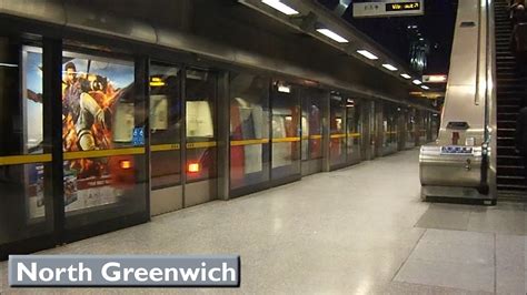 North Greenwich Jubilee Line London Underground 1996 Tube Stock