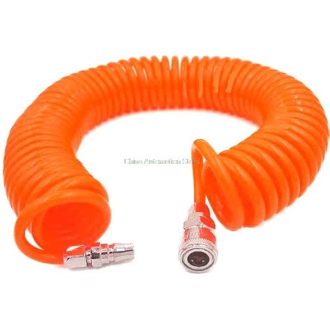 3m 6m 9m 12m 15m 29 5 Ft 8mm X 5mm Flexible Pu Recoil Hose Tube For