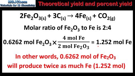 How To Find Actual Yield And Theoretical