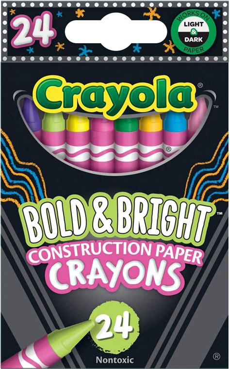 Amazon Crayola Crayones de papel de construcción suministros