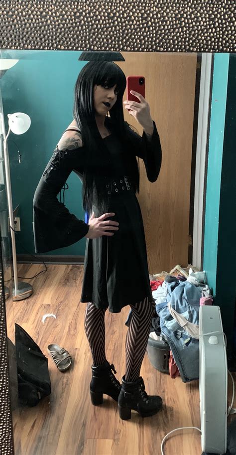 First Goth Dress Rcrossdressing