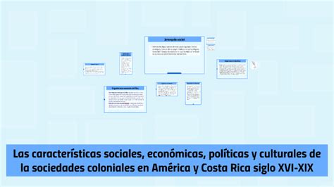 Las Características Sociales Económicas Políticas Y Cultur By Salomé