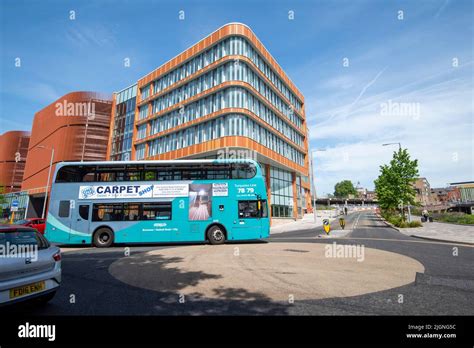 The New Broad Marsh Car Park And Bus Station In Nottingham City Centre