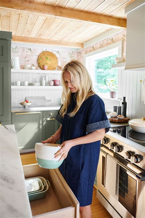 The Prettiest Green And Pink Kitchen Remodel That We Completed In 7 Weeks Emily Henderson