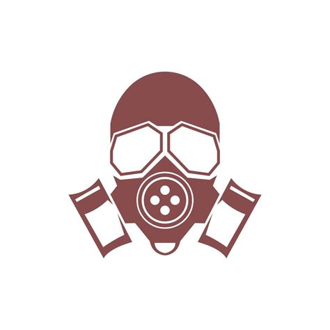 Gas mask icon logo design 14027572 Vector Art at Vecteezy