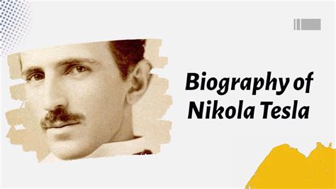 Biography Of Nikola Tesla Youtube