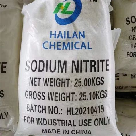 Sodium Nitrite Powder 99 50 Kg Bag At Rs 80 Kg In Hyderabad ID