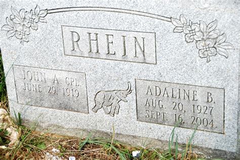 Adaline B Wyant Rhein Find A Grave Memorial