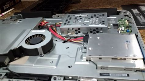 Hp Pavilion All In One Desktop Hard Drive Replacement Youtube