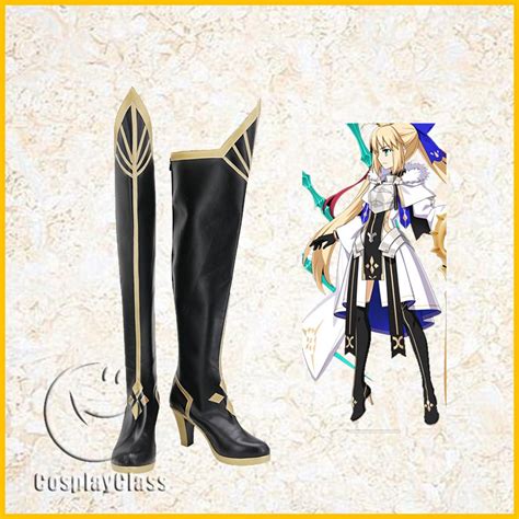 Fate Grand Order Saber FGO Altria Pendragon Cosplay Boots - CosplayClass