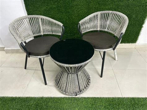 2 Lobby Chair Table Set, For Lobby,Garden at Rs 25000/piece in New ...