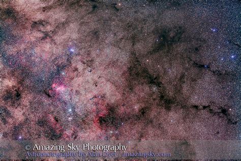 Starscape In The Tail Of Scorpius Amazing Sky Astrophotography By