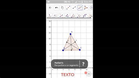 Centros de un triángulo Geogebra Agustín Arce YouTube