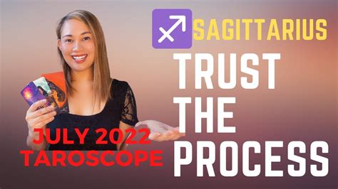 SAGITTARIUS Trust In The Process And Know Things Will Get Better