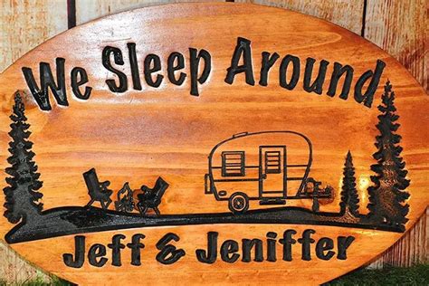 DIY Campsite Signs for Some Personalization - Glamper Gear