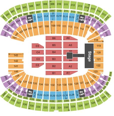 Gillette Stadium Tickets and Gillette Stadium Seating Charts - 2024 ...