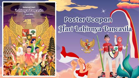 Cara Membuat Poster Hari Kesaktian Pancasila Di Canva Youtube