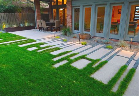 Revamp Your Backyard With Stunning Concrete And Lush Grass Click Here