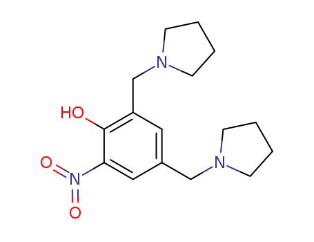 2 Nitro 4 6 Bis Pyrrolidin 1 Ylmethyl Phenol127413 43 8lookchem