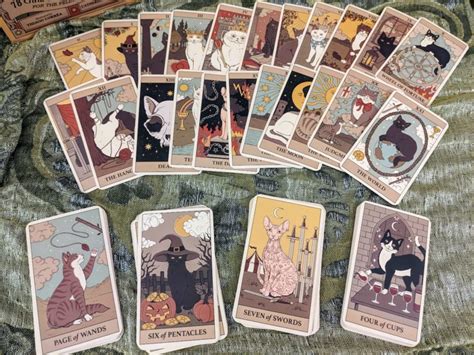 Cats Rule The Earth Tarot Card Deck And Guidebook For The Feline