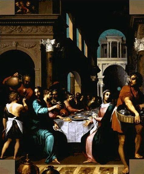 The Marriage At Cana Quentin Varin