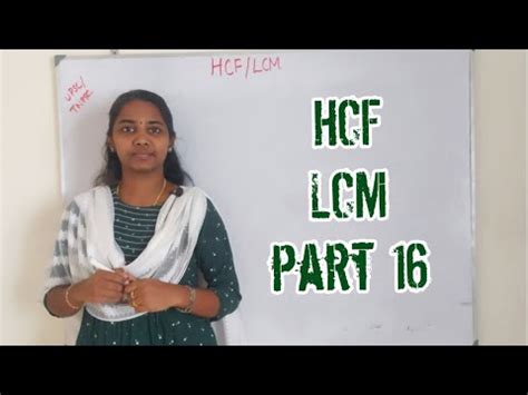 Hcf Lcm Tnpsc Upsc Aptitude Part Youtube