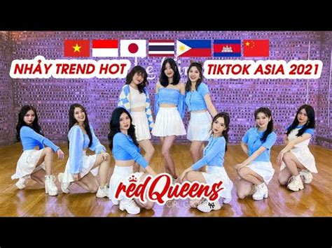 RED QUEENS TREND NHẢY TIKTOK HOT ASIA 2021 Minhx Entertainment YouTube