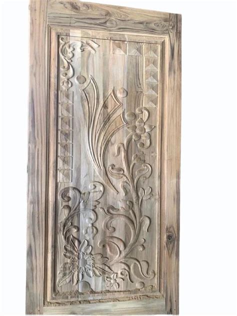 35mm Teak Wood Carving Door For Home At Rs 1000 Sq Ft In Sangareddy