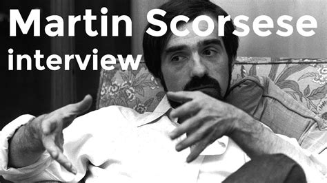 Martin Scorsese Interview On New York City 1999 Youtube