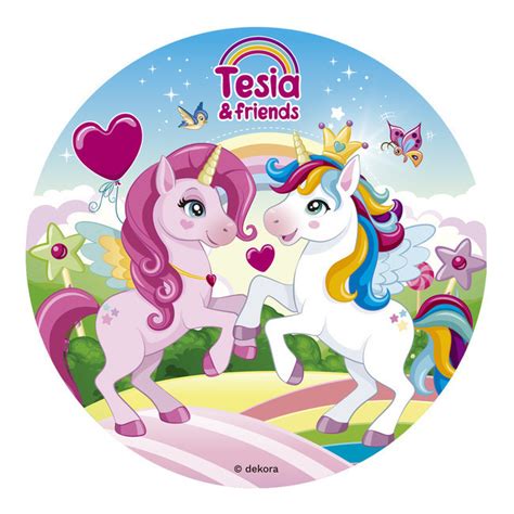 Oblea Comestible De Unicornio De 15 5 Cm Por 2 50