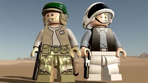 Lego Star Wars The Force Awakens All Rebels Characters Free Roam