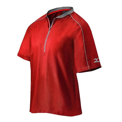 Mizuno Mens Baseball Apparel - Mizuno Comp Short Sleeve Pullover - 350599 - Walmart.com ...