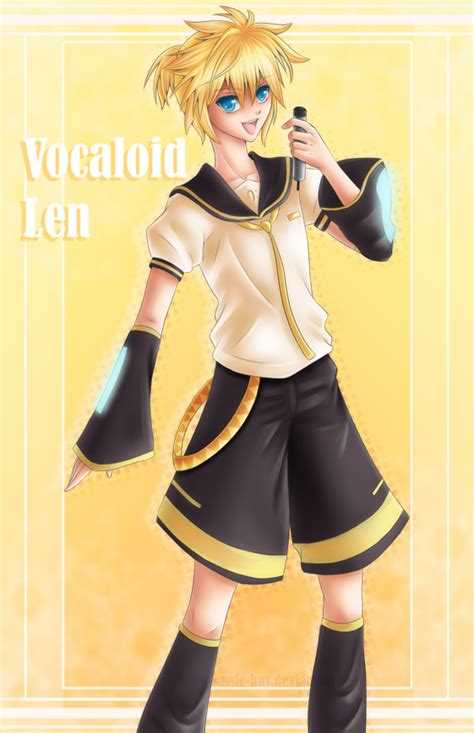 Vocaloid Len By Sassie Kay On Deviantart