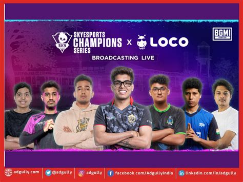 Loco And Skyesports Unite For BGMI S Epic Champions Series Tournament